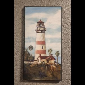VTG Lighthouse Wall Decor